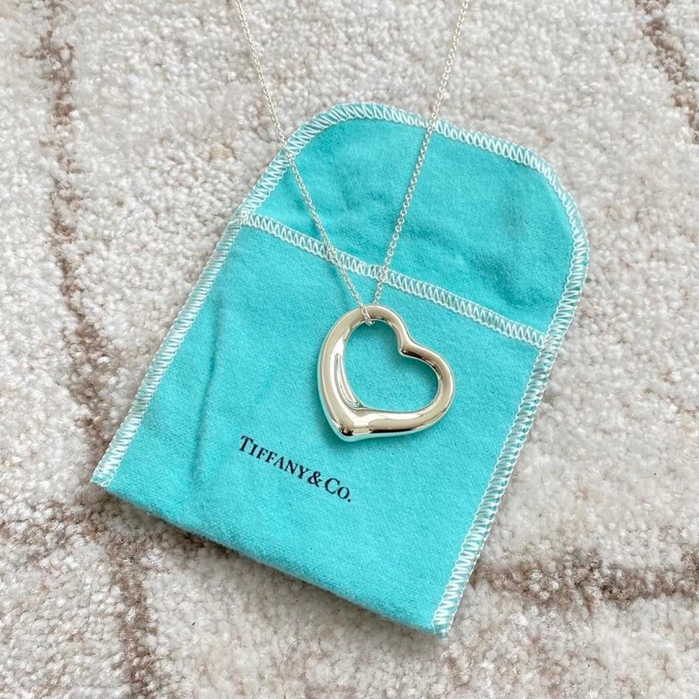 Tiffany & Co. Elsa Peretti Open Heart Necklace